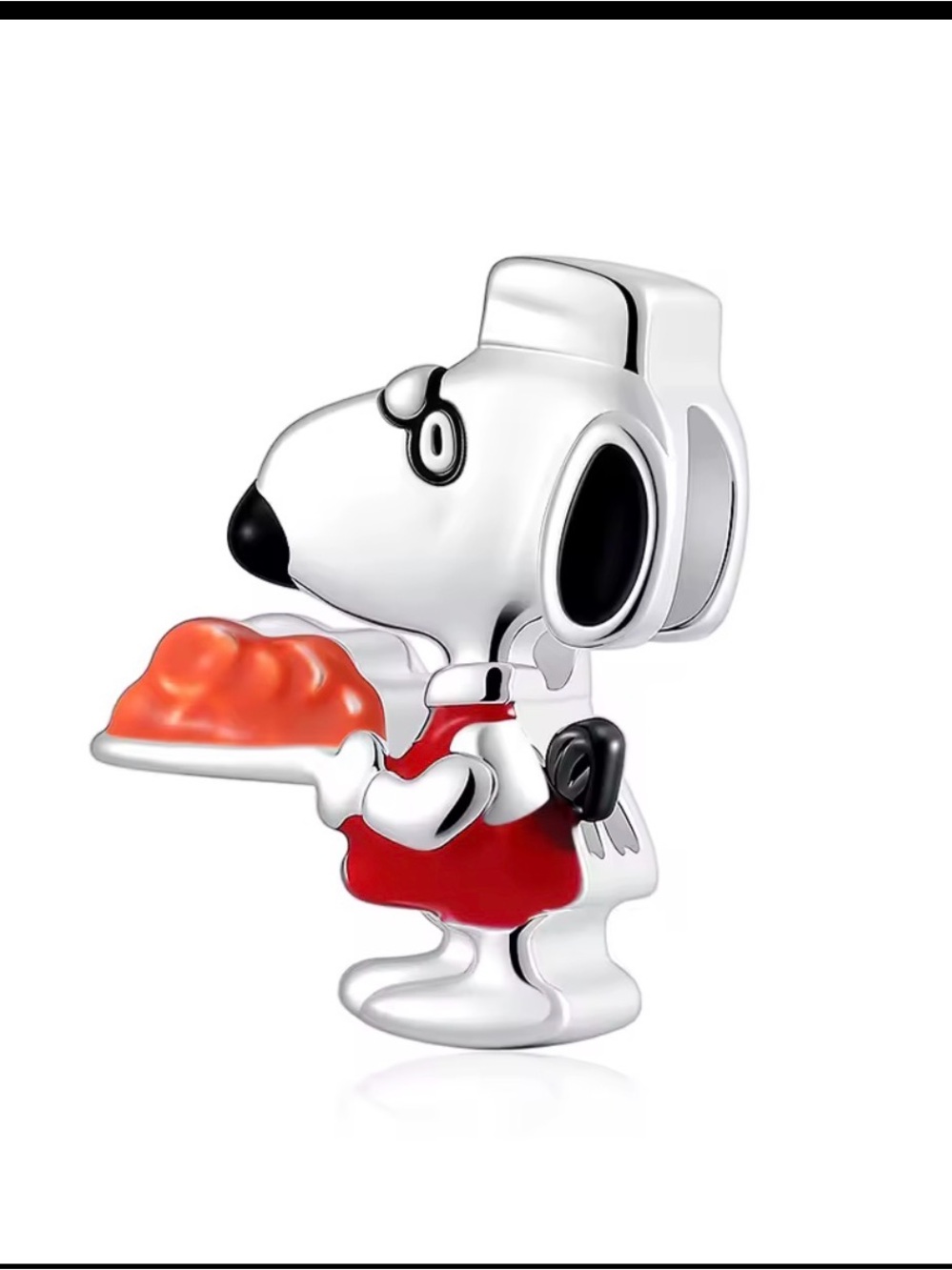 New Snoopy 925 Charm bead Fits Original Pandora Bracelet
